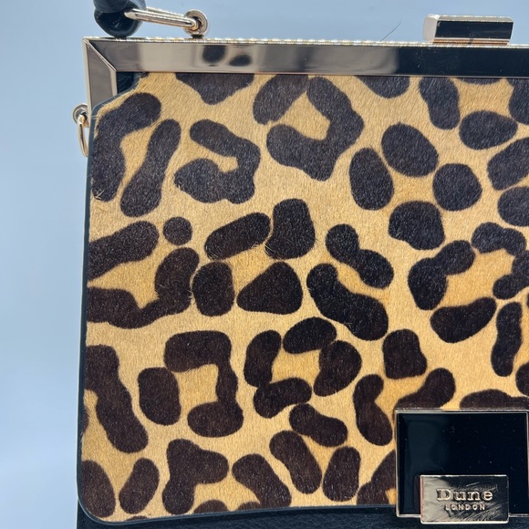 Dune London cheetah print leather purse - Picture 3 of 8